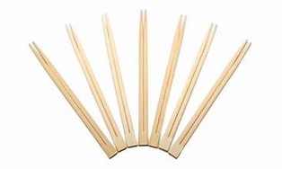 BAMBOO CHOPSTICKS 50 PAIRS/BAG, PRICE FOR BAG
